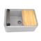 Nantucket Sinks 30-inch Reversible Workstation Granite Composite Apron Sink with Accessory Pack PR3020-APS-G - alternate 1
